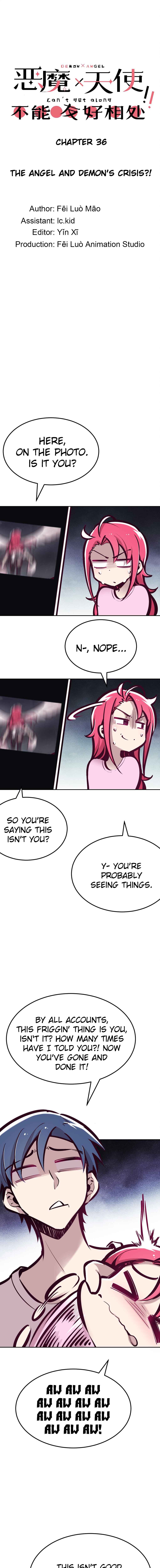 Demon X Angel, Can’t Get Along! Chapter 36 page 1