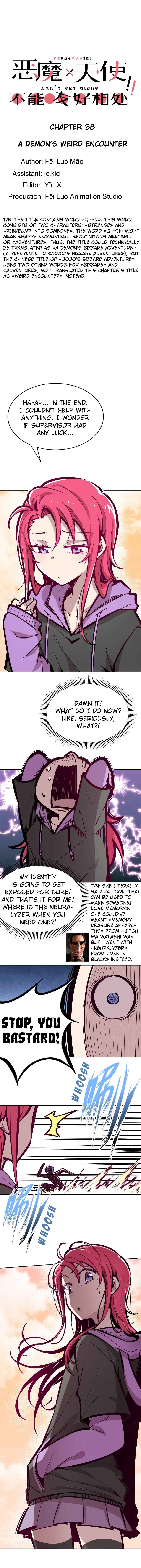 Demon X Angel, Can’t Get Along! Chapter 38 page 1