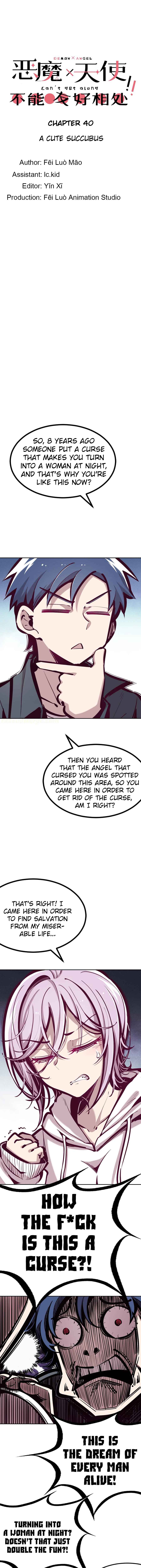 Demon X Angel, Can’t Get Along! Chapter 40 page 1