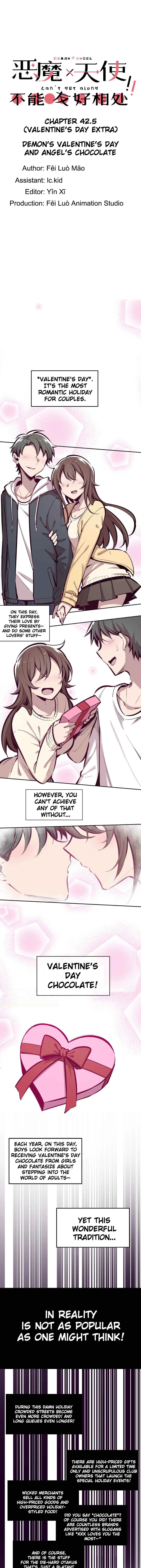 Demon X Angel, Can’t Get Along! Chapter 42.5 page 1