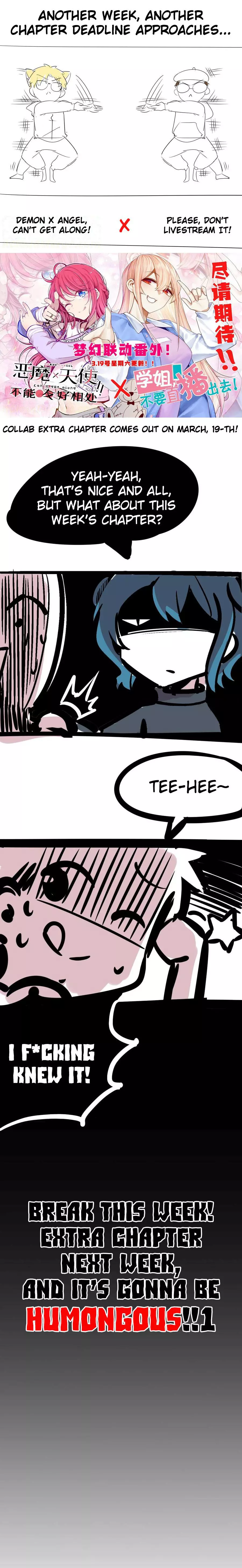 Demon X Angel, Can’t Get Along! Chapter 44.4 page 1