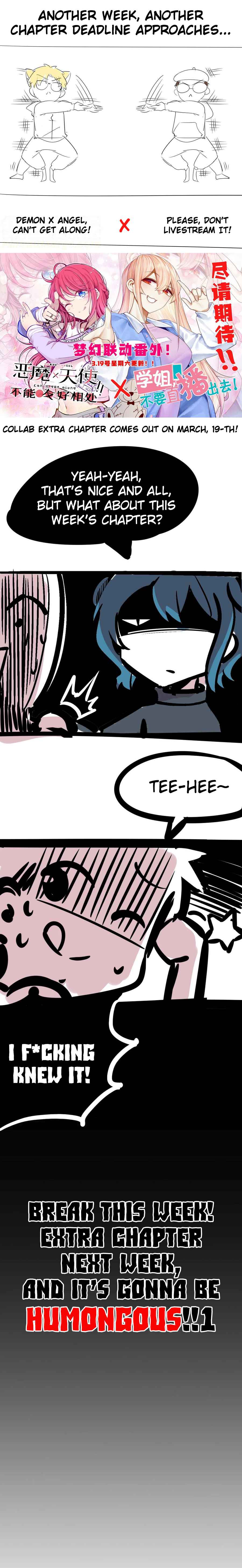 Demon X Angel, Can’t Get Along! Chapter 44.5 page 1