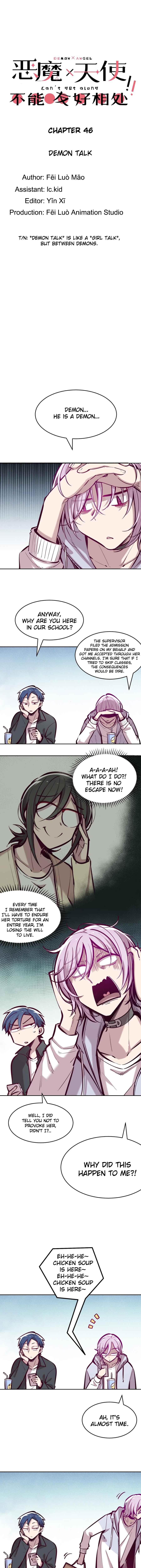 Demon X Angel, Can’t Get Along! Chapter 46 page 1