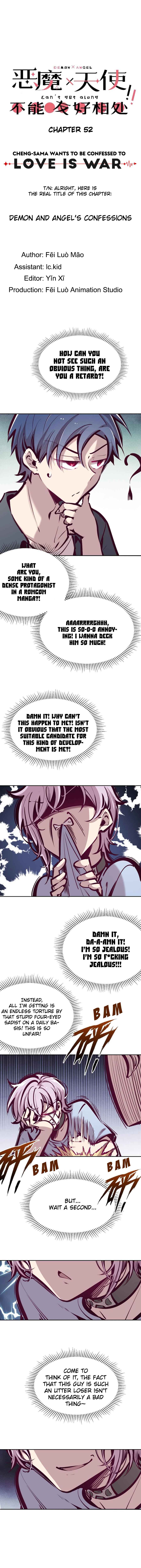Demon X Angel, Can’t Get Along! Chapter 52 page 1