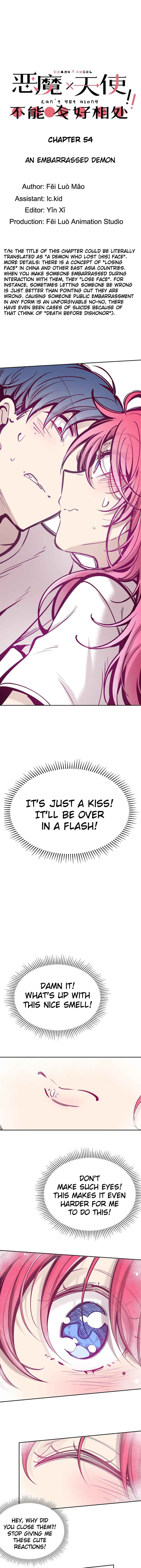 Demon X Angel, Can’t Get Along! Chapter 54 page 1