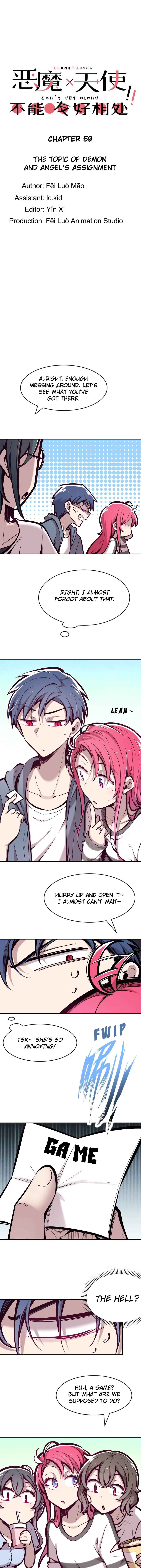 Demon X Angel, Can’t Get Along! Chapter 59 page 1