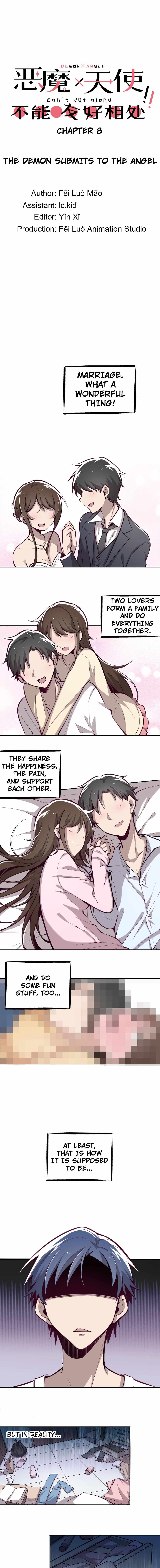 Demon X Angel, Can’t Get Along! Chapter 8 page 1