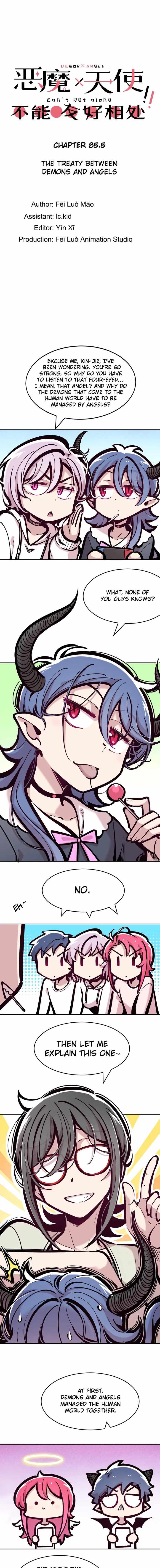 Demon X Angel, Can’t Get Along! Chapter 85.5 page 1