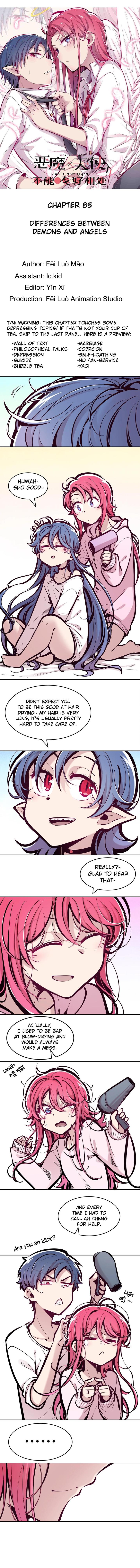 Demon X Angel, Can’t Get Along! Chapter 85 page 1