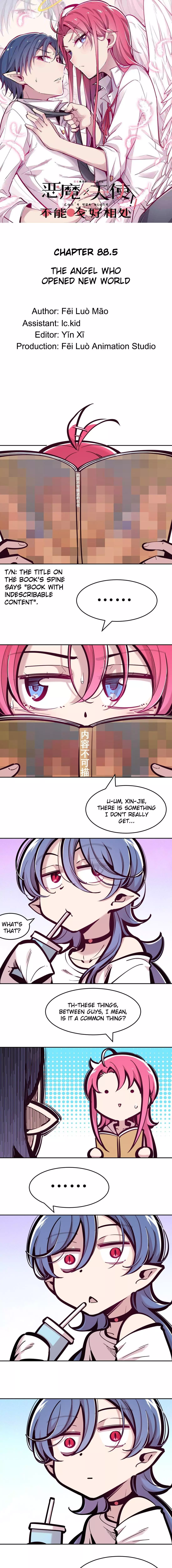 Demon X Angel, Can’t Get Along! Chapter 88.5 page 1