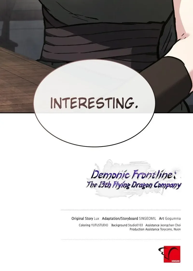 Demonic Frontline: The 13th Flying Dragon Company Chapter 34 page 132