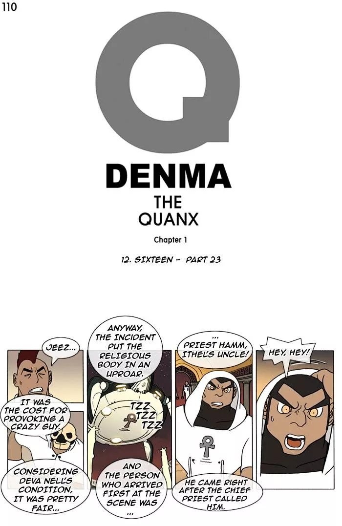 Denma Chapter 110 page 1