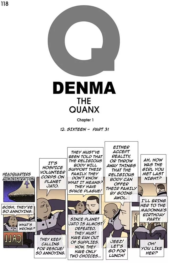 Denma Chapter 118 page 1