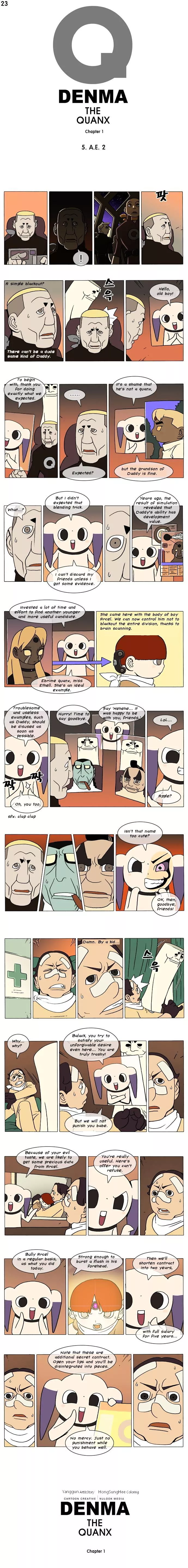 Denma Chapter 23 page 1