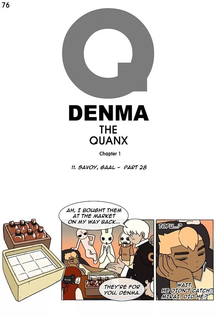 Denma Chapter 76 page 1