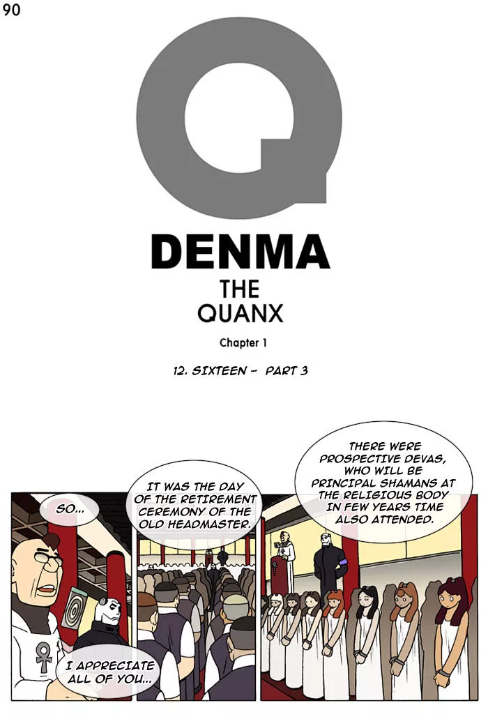 Denma Chapter 90 page 1