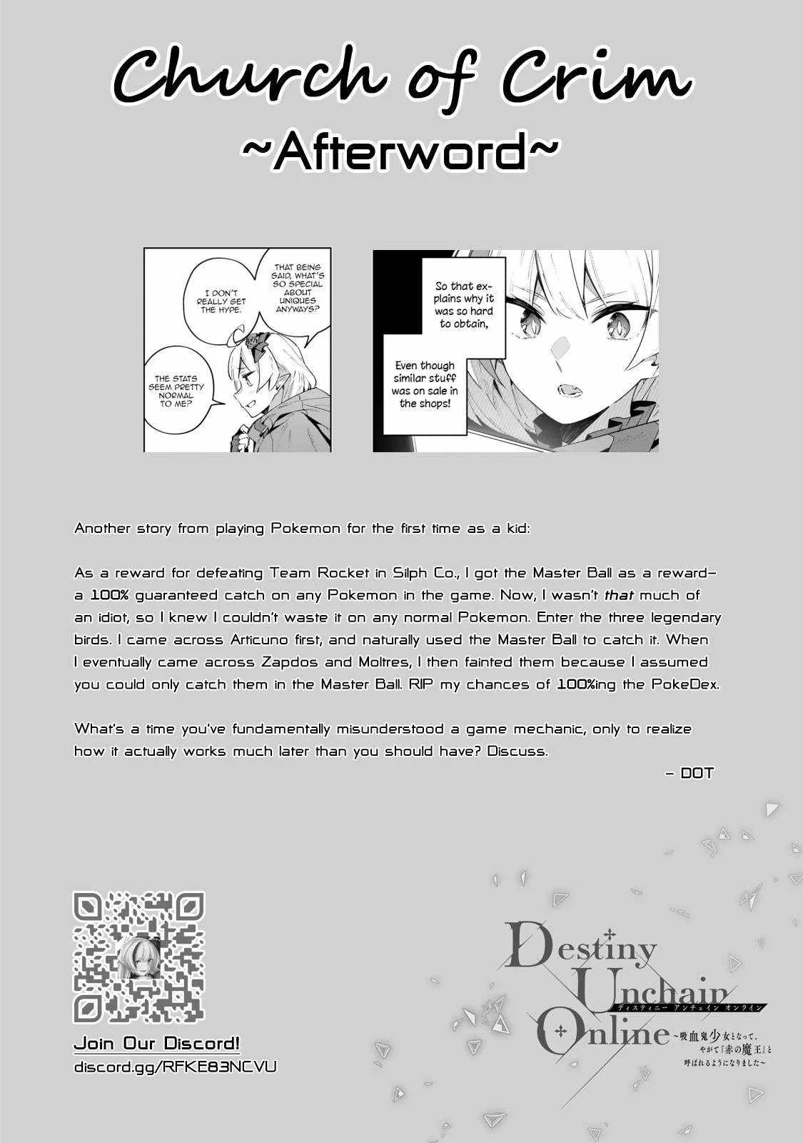 Destiny Unchain Online Chapter 48 page 20