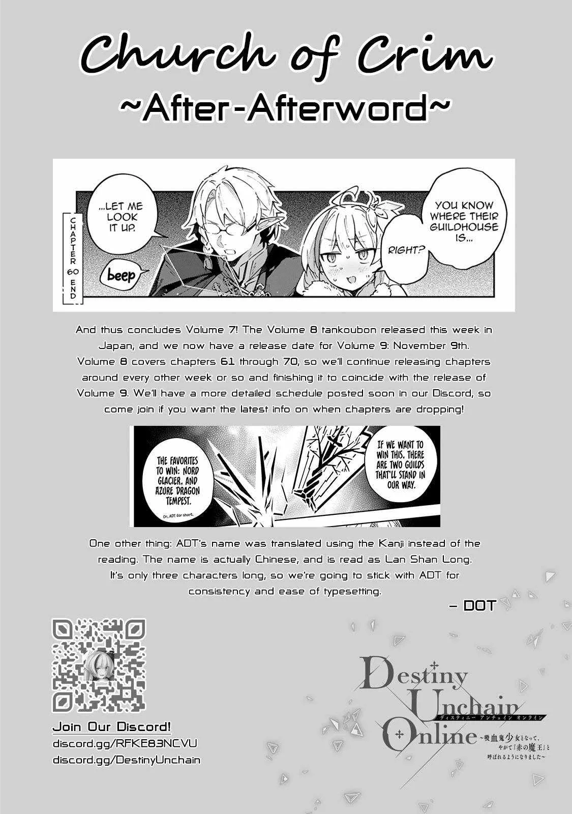 Destiny Unchain Online Chapter 60 page 18