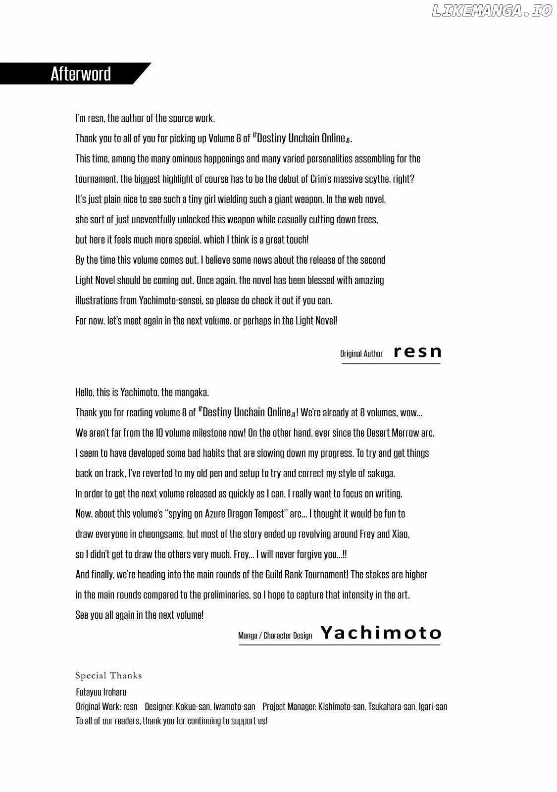 Destiny Unchain Online Chapter 70 page 14
