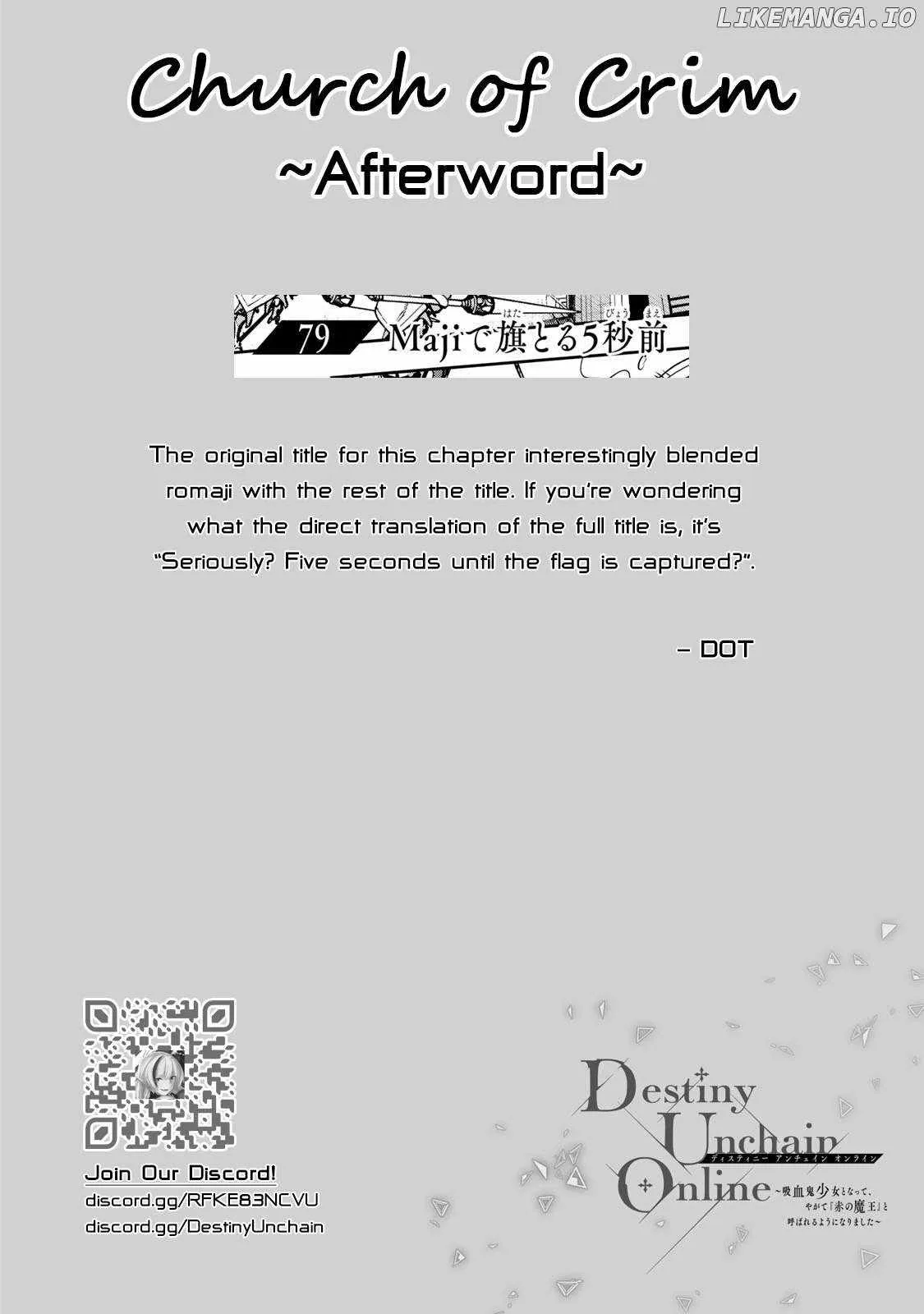Destiny Unchain Online Chapter 79 page 20