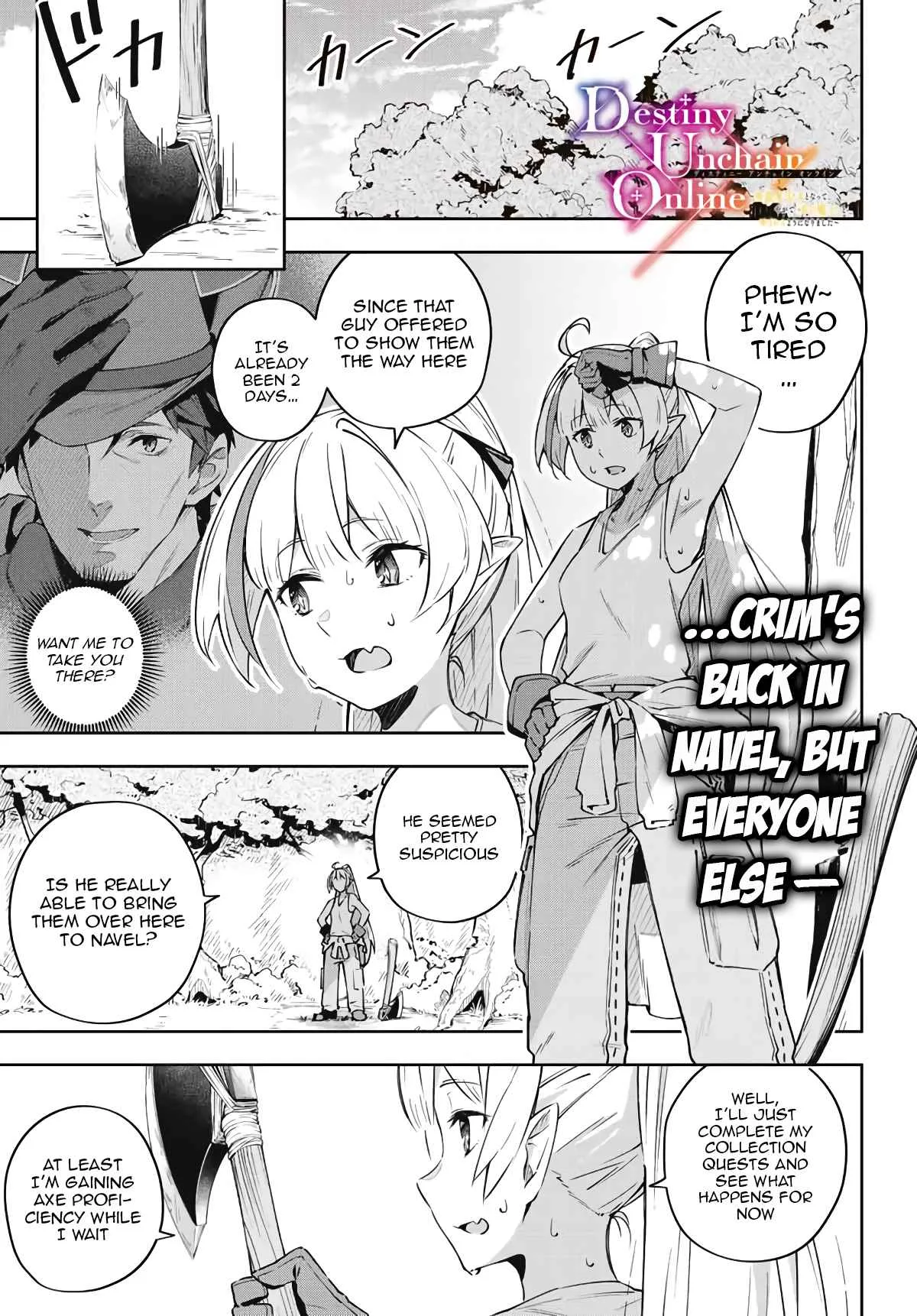 Destiny Unchain Online Chapter 8 page 2