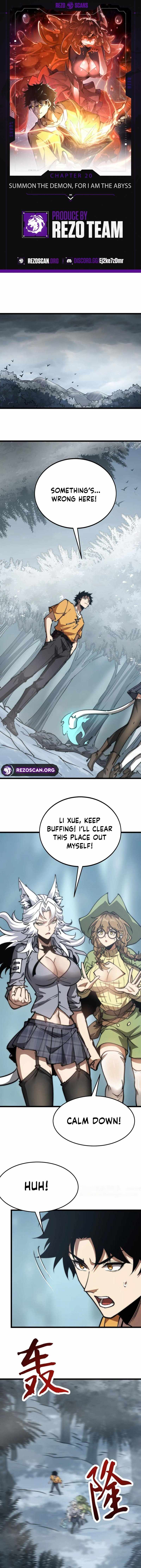 Devil Summoner, I am the Abyss Lord Chapter 20 page 1