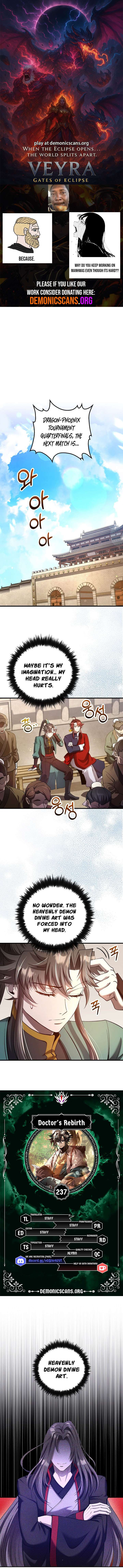 Doctor’s Rebirth Chapter 237 page 1