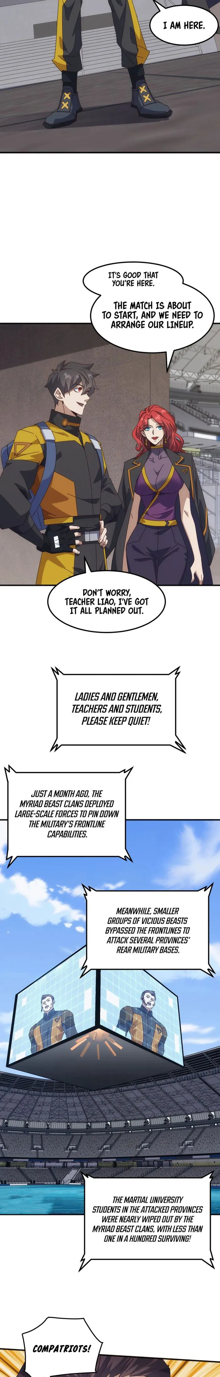 Domestication of Divine Beasts at the Beginning Chapter 10 page 12