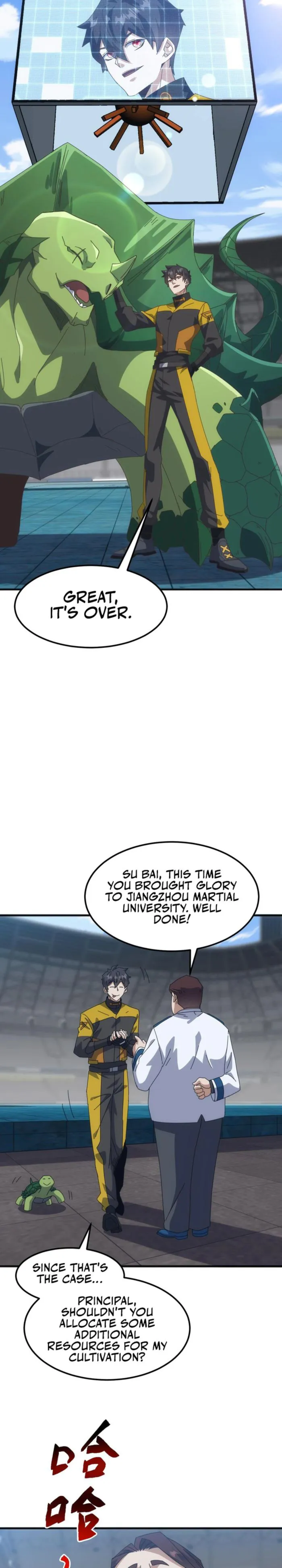 Domestication of Divine Beasts at the Beginning Chapter 13 page 11