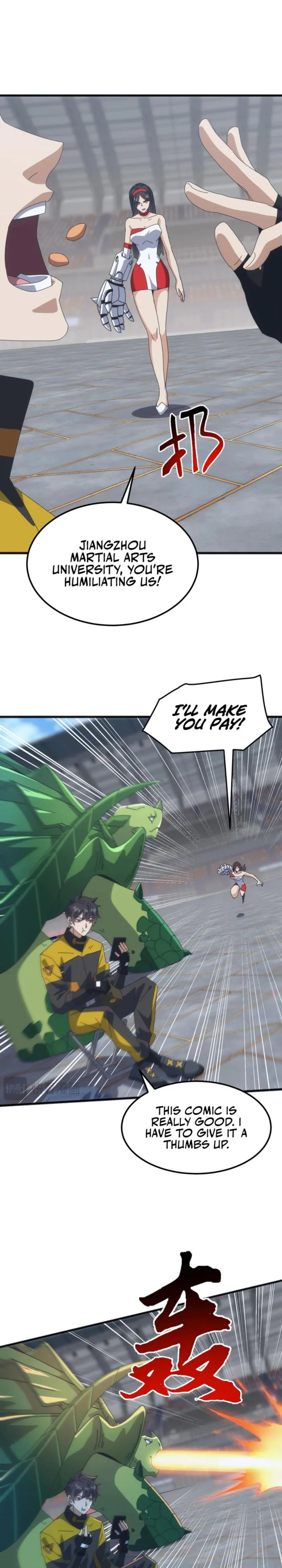 Domestication of Divine Beasts at the Beginning Chapter 15 page 17