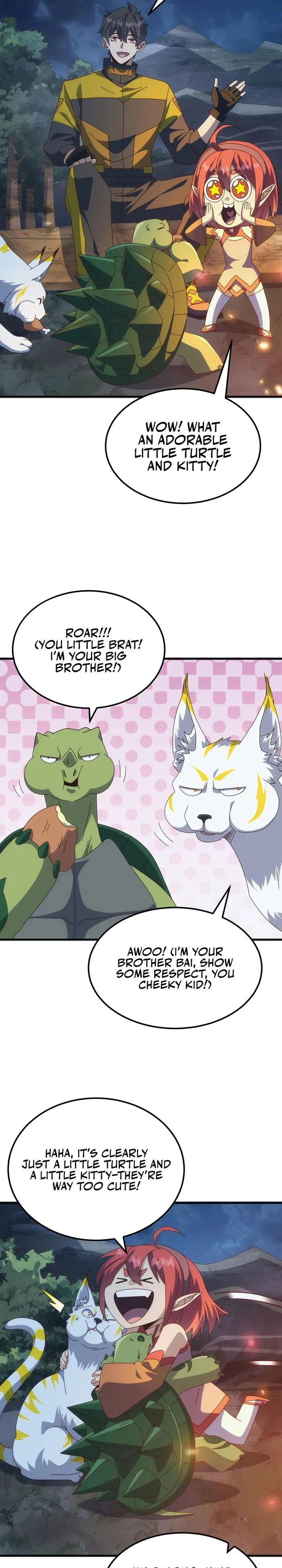 Domestication of Divine Beasts at the Beginning Chapter 34 page 3