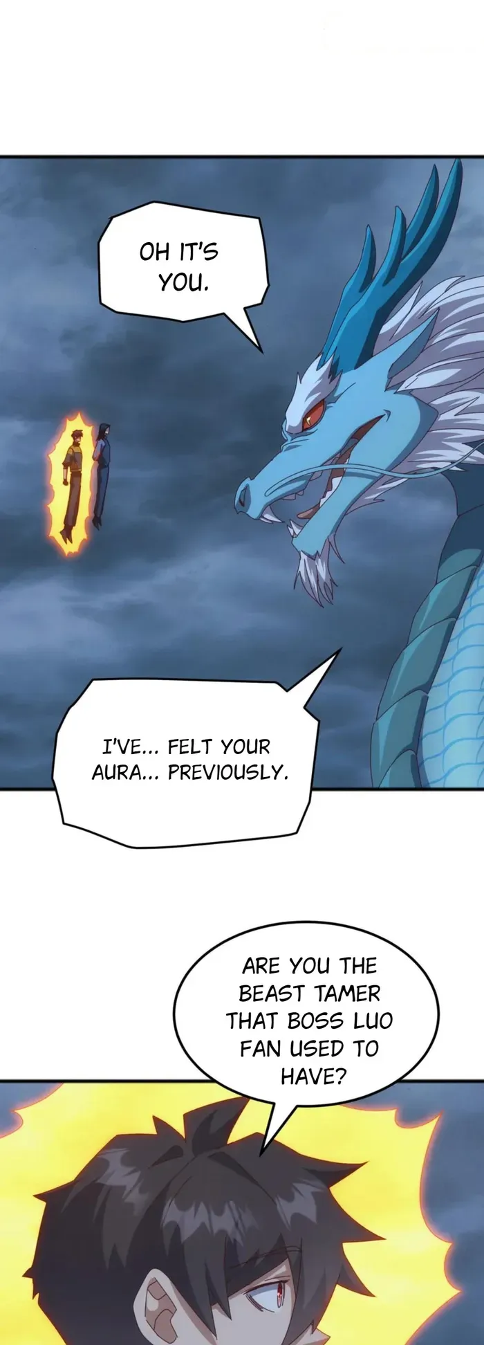 Domestication of Divine Beasts at the Beginning Chapter 46 page 35