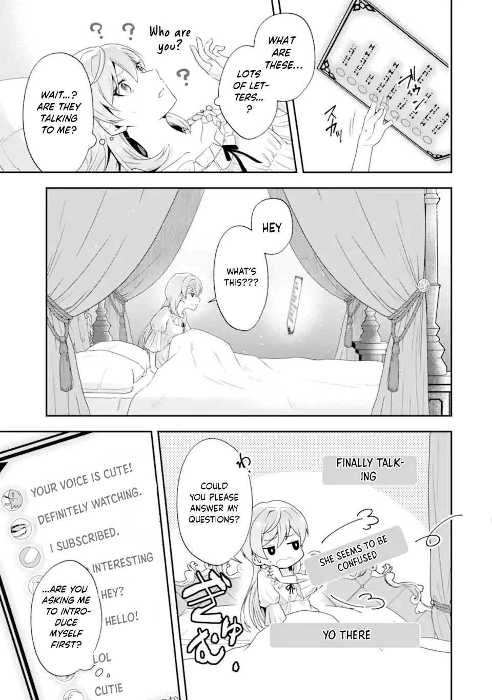 Doom-Stream Villainess with Loyal Viewers. Chapter 1 page 8