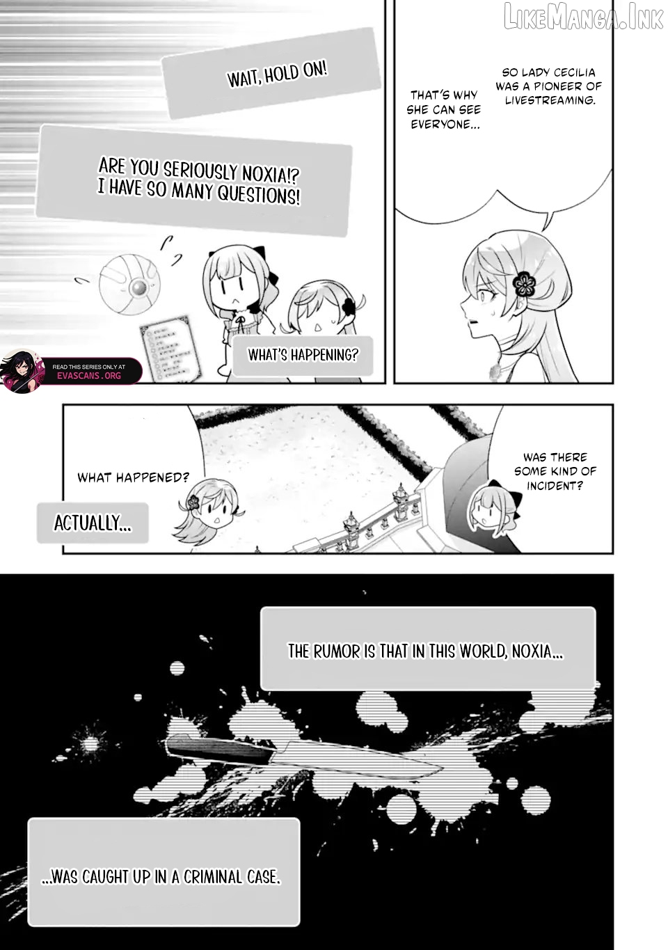 Doom-Stream Villainess with Loyal Viewers. Chapter 10.1 page 3