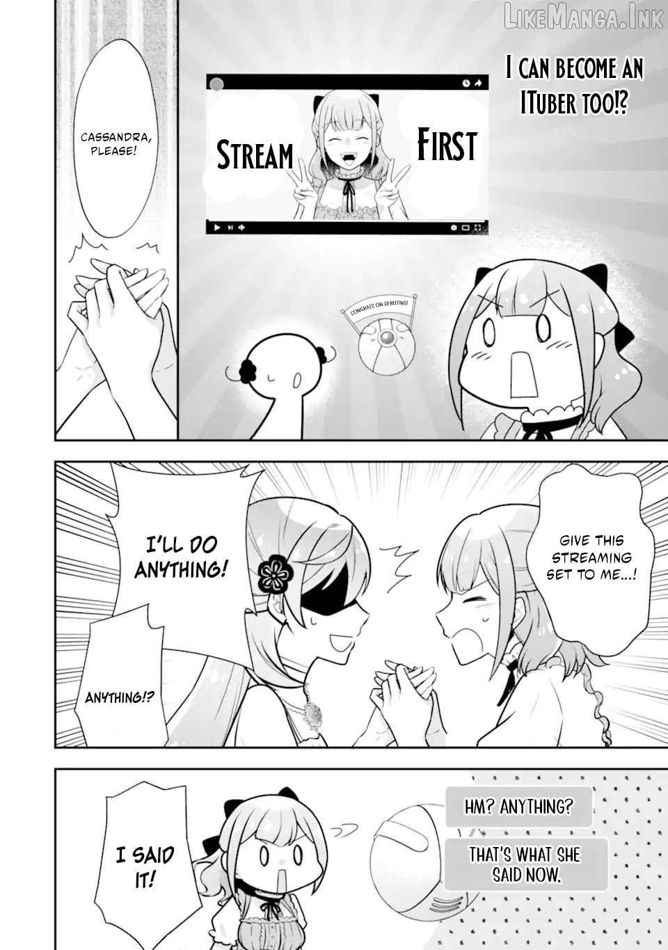 Doom-Stream Villainess with Loyal Viewers. Chapter 10.3 page 3