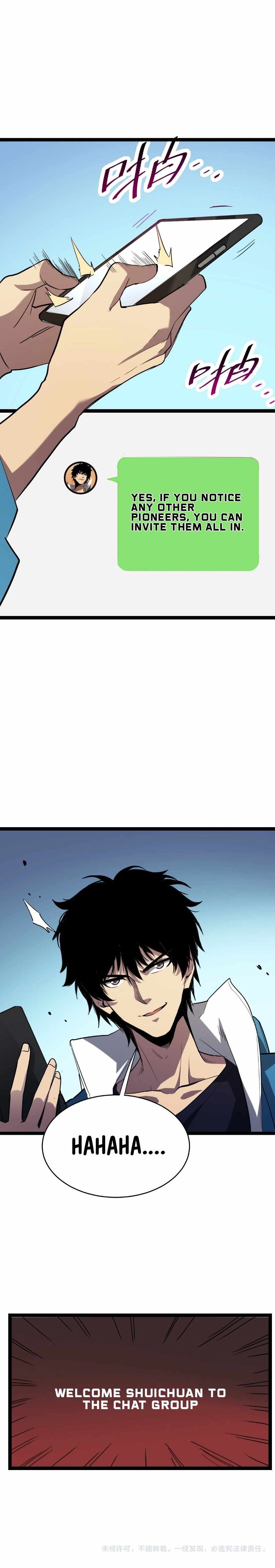 Doomsday for All: Me, Virus Monarch Chapter 8 page 12