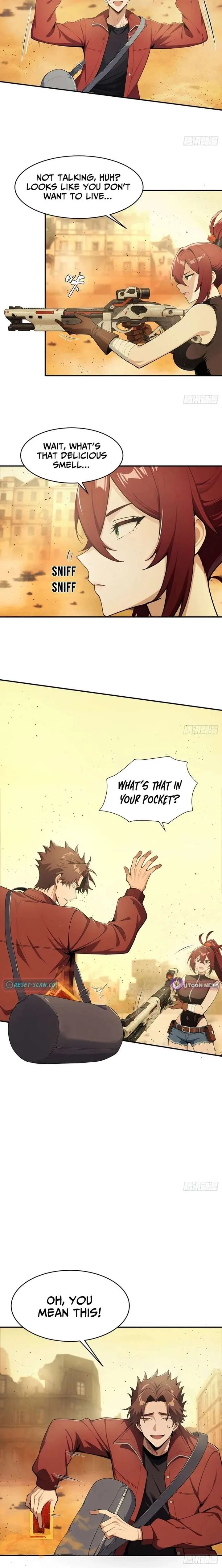 Doomsday Smuggler: I Trade Spicy Strips for Gold Bars Chapter 1 page 9