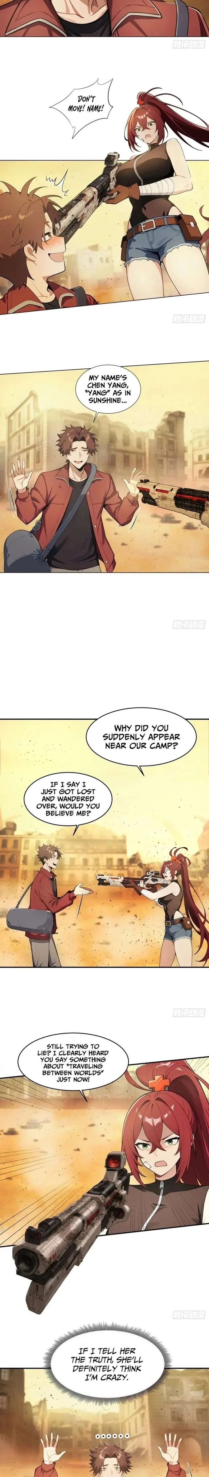 Doomsday Smuggler: I Trade Spicy Strips for Gold Bars Chapter 1 page 8