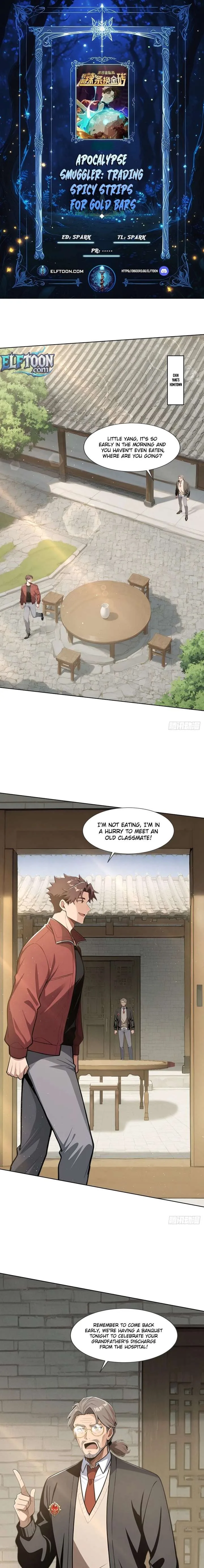 Doomsday Smuggler: I Trade Spicy Strips for Gold Bars Chapter 19 page 1