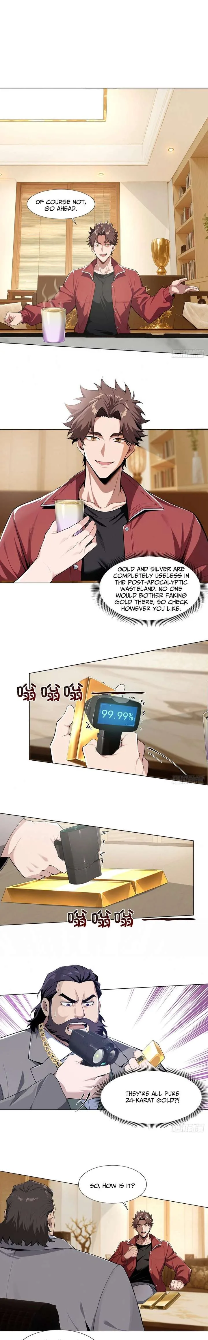 Doomsday Smuggler: I Trade Spicy Strips for Gold Bars Chapter 4 page 8
