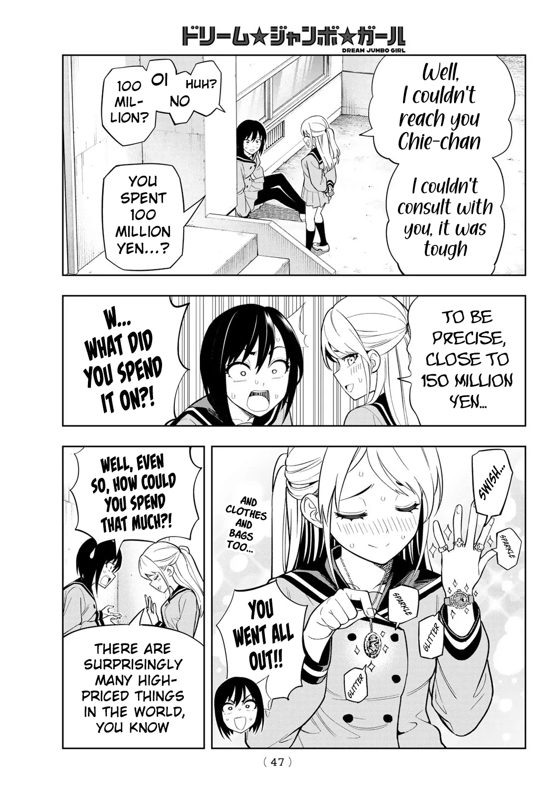Dream⭐︎Jumbo⭐︎Girl Chapter 1 page 37