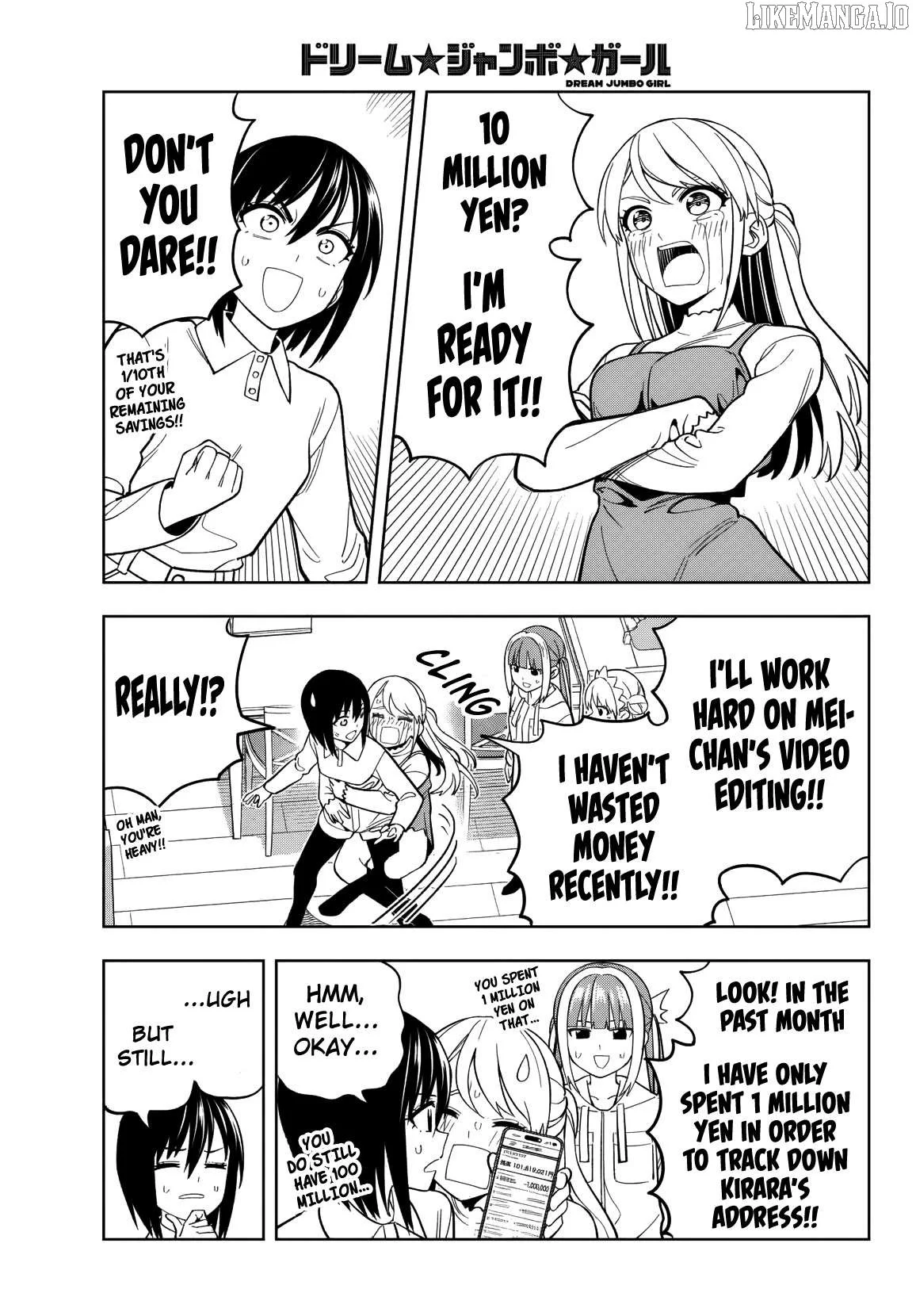 Dream⭐︎Jumbo⭐︎Girl Chapter 17 page 10