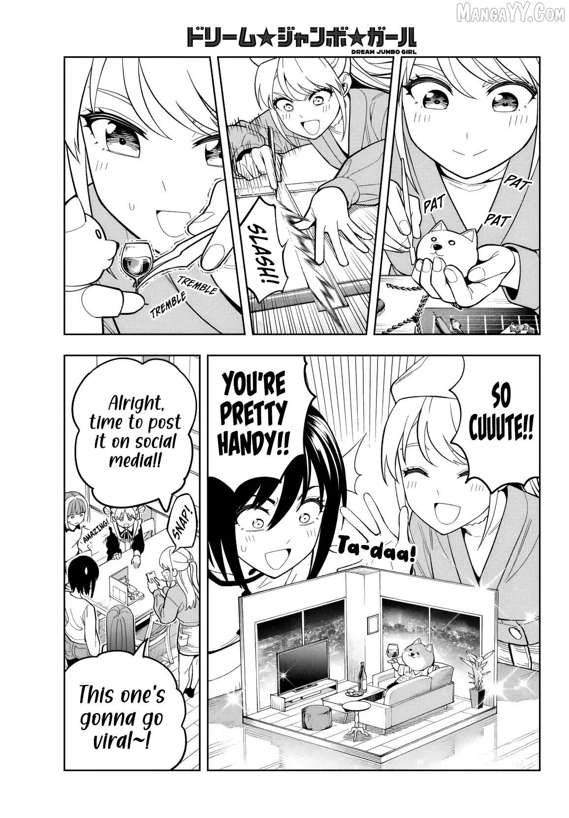 Dream⭐︎Jumbo⭐︎Girl Chapter 21 page 10