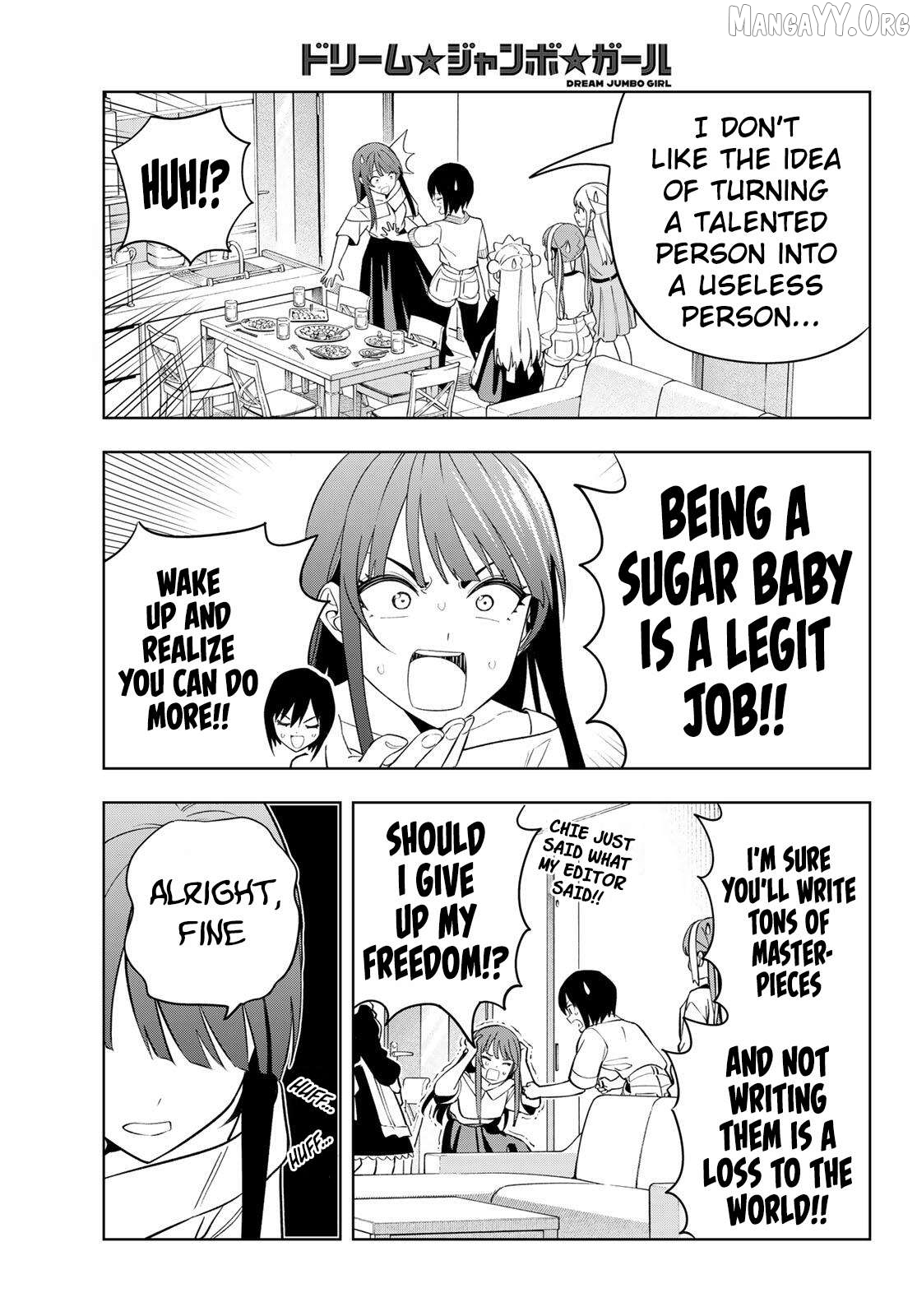 Dream⭐︎Jumbo⭐︎Girl Chapter 24 page 12