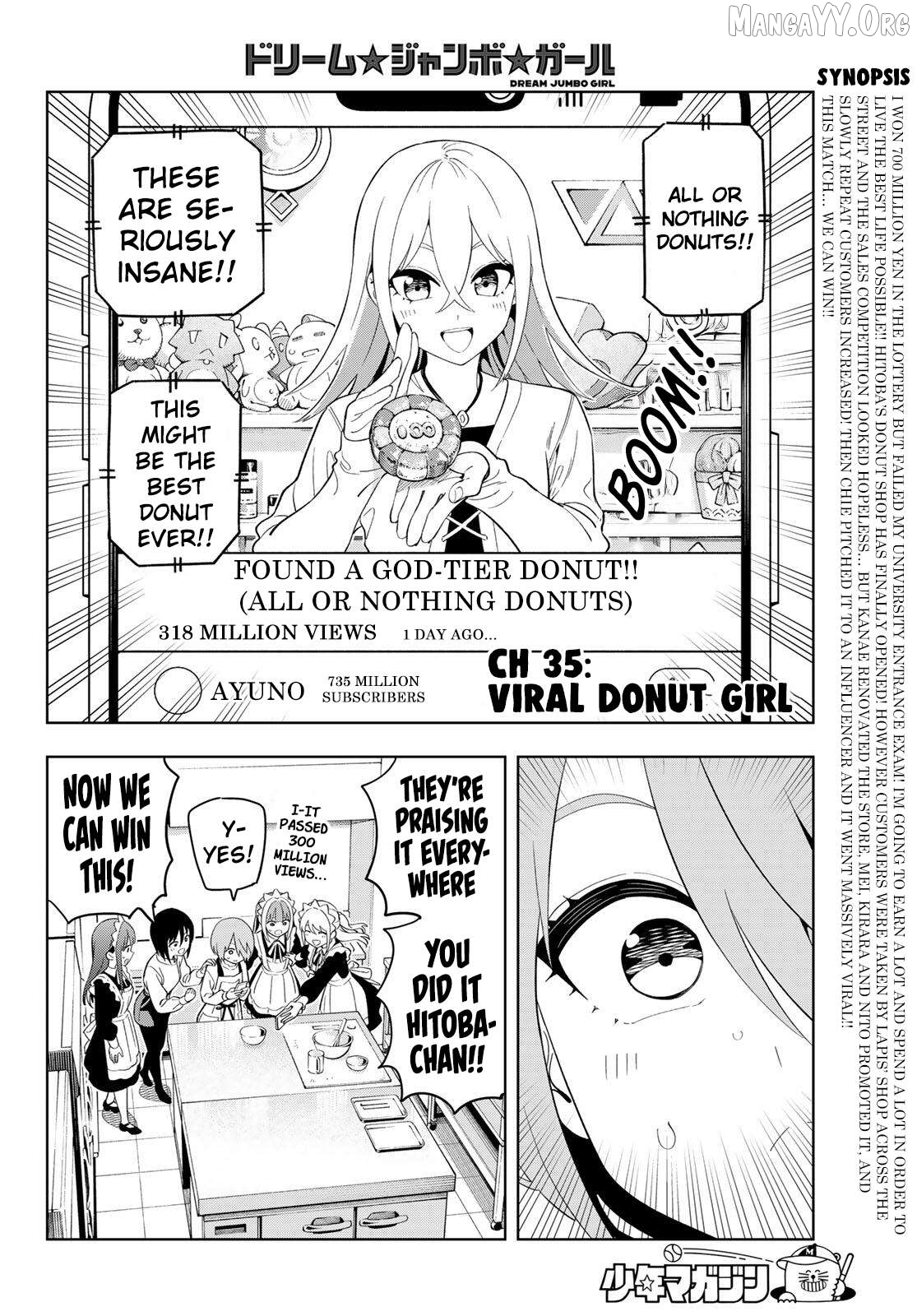 Dream⭐︎Jumbo⭐︎Girl Chapter 35 page 4