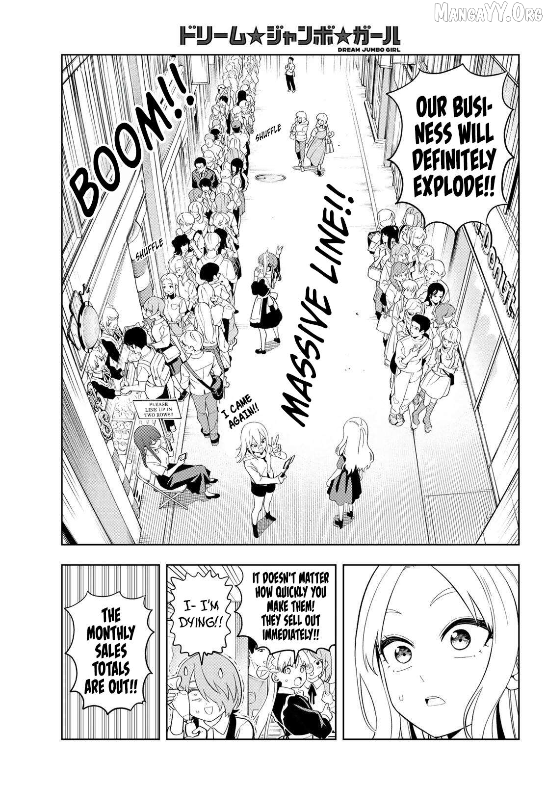 Dream⭐︎Jumbo⭐︎Girl Chapter 35 page 11