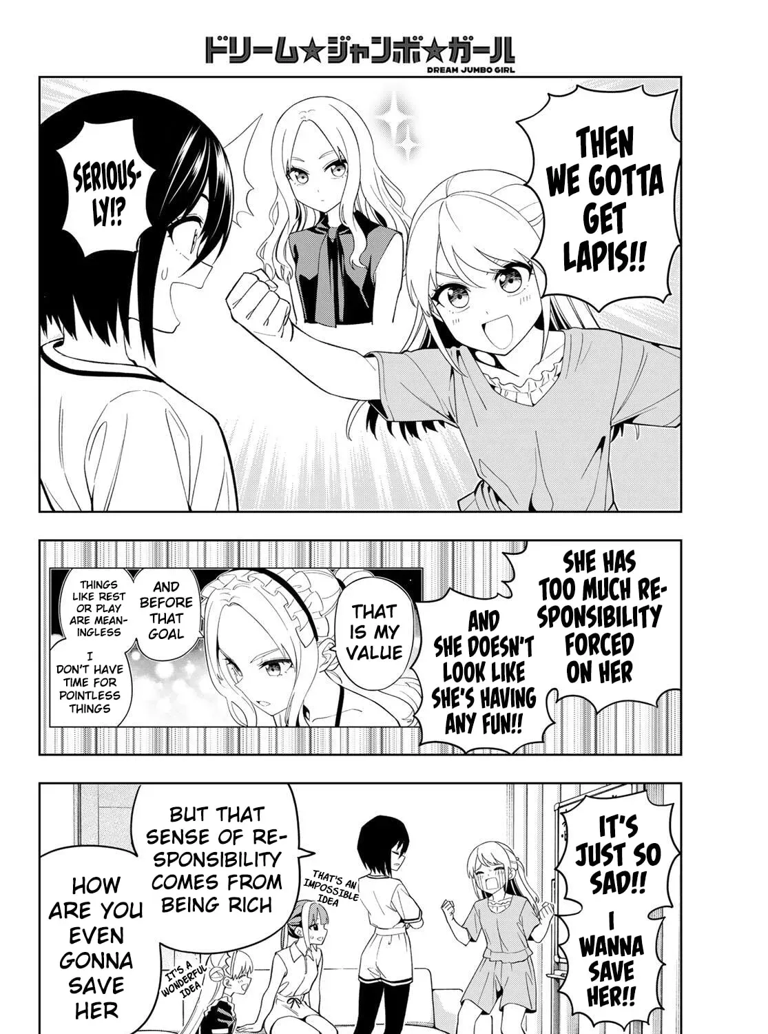 Dream⭐︎Jumbo⭐︎Girl Chapter 38 page 12