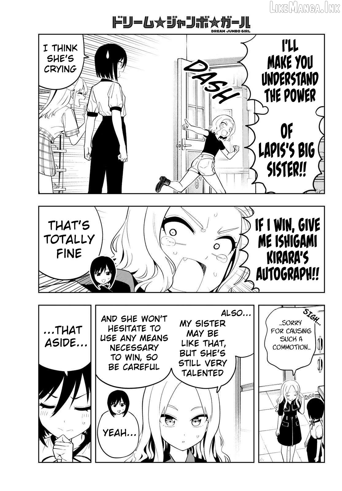 Dream⭐︎Jumbo⭐︎Girl Chapter 52 page 14