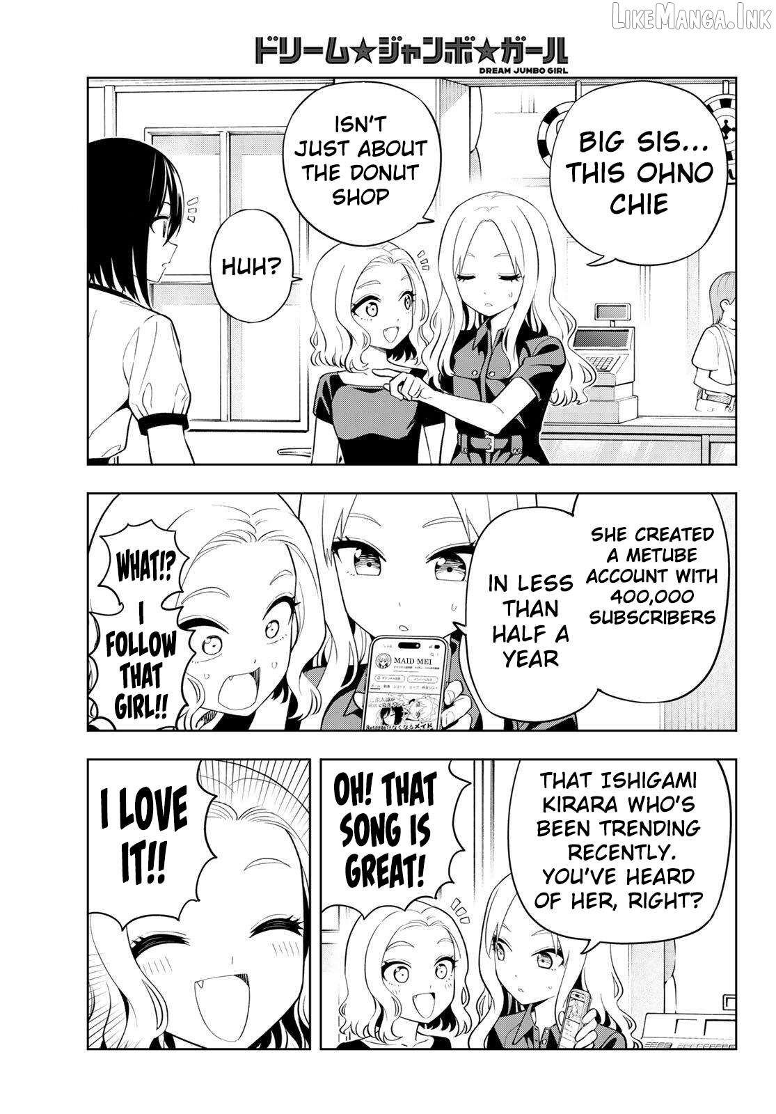 Dream⭐︎Jumbo⭐︎Girl Chapter 52 page 12