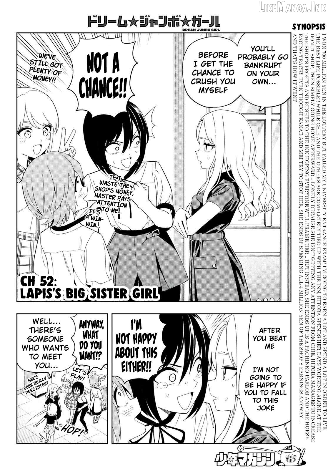 Dream⭐︎Jumbo⭐︎Girl Chapter 52 page 3